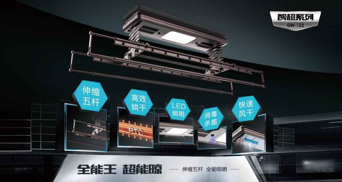 性價比最高的晾衣機？好太太智能晾衣機122系列太強了叭