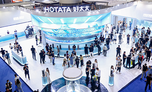 mk体育-MKsports官网展館現(xiàn)場(chǎng)直擊|描繪一片科技之海，廣州建博會(huì)首日燃爆全場(chǎng)！